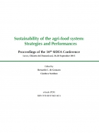 Sustainability of the Agri-food System: Strategies and Performances - Universitas Studiorum