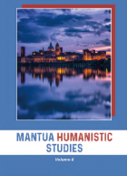 Mantua Humanistic Studies. Volume II - Universitas Studiorum